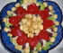 Salade au magret s�ch� et poivrons