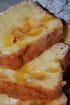Cake aux p�ches et Mi-Cho-Ko