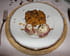 Brochette de lotte au lard fum�