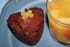 Petits coeurs au chocolat et aux p�pites exotiques