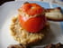 Tomate farcie et son risotto