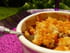 Crumble p�ches-griottes
