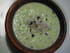 Velout� de concombre au basilic