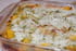 Clafoutis aux p�ches et pistaches
