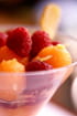 Salade de melon framboise soho fa�on cocktail