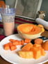 Smoothie melon-abricot