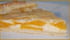 Tarte aux amandes, p�ches et citron