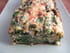 Cake aux pousses d��pinard et au ch�vre