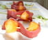 Billes de melon au magret fum�