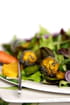 Salade contrastes en harmonie