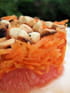 Carottes fra�cheur et croquant de noisettes