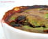 Clafoutis � la pistache et aux fraises