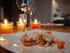 Gambas flamb�es au pastis
