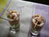 Verrines crevette, concombre, sauce cocktail