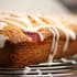 Blondie au chocolat blanc et  fraises s�ch�es