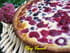 Tarte aux framboises et aux m�res