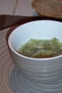 Gaspacho de concombre � la menthe forte