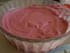 Mousse glac�e aux framboises