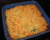 Crumble courgettes et saumon fum�