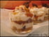Trifle poire et cookies, coulis caramel au beurre sal�