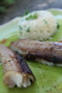 Saumonette grill�e et son couscous au persil