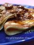 Cr�pes au lait ribbot, caramel � l �rable