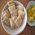 Crackers au quinoa et salsa p�che