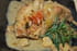 Lapin au vin blanc � la cr�me, estragon et champignons