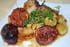 C�tes de porc sauce moutarde, mi figues mi raisins