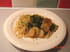 Po�l�e de Saint-Jacques au chou chinois