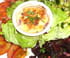 Souffl� surprise et courone aux trois couleurs
