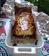 Pain d �pice et fromage blanc � la poire