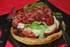 Mini pizzas feuillet�es aux aubergines et aux tomates