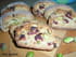 Biscotti pistaches & cranberries