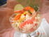 Taboul� de chou-fleur au pamplemousse et crevettes