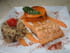 Saumon infus� au gingembre et th� vert aux algues