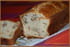 Cake aux poires,  bleu et noix