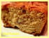 Cake � la banane, aux noix, au soja et au tofu soyeux