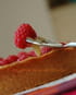 Tarte tr�s gourmande chocolat blanc et framboises