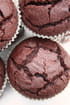 Muffins tout chocolat coeur fondant
