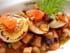Saint-Jacques po�l�es, tartare de tomates aux dattes