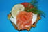 Blinis de pommes de terre au saumon fum�