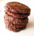 Sabl�s mi-fondants au chocolat et aux �corces d orange