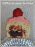 Muffins au coeur de fraise