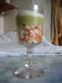 Verrine sucr�e sal�e saint-Jacques/vanille et avocat/noix