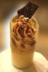 Mousse marrons, cr�me vanille rhum