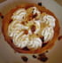 Tartelettes amandes, framboises et  chantilly