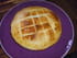 Galette des rois pommes, cr�me et amandes