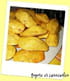 Madeleines lardons, feta, herbes de Provence