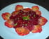 Carpaccio de betteraves au s�same